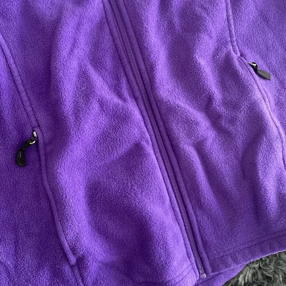 Novant Health purple fleece jacket - Today’s Child Learning Center edition - Picture 10 of 17